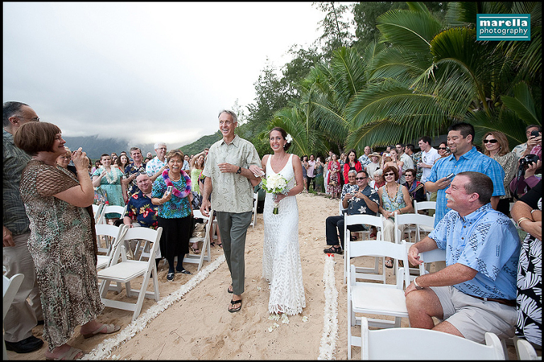 secret island kualoa ranch wedding
