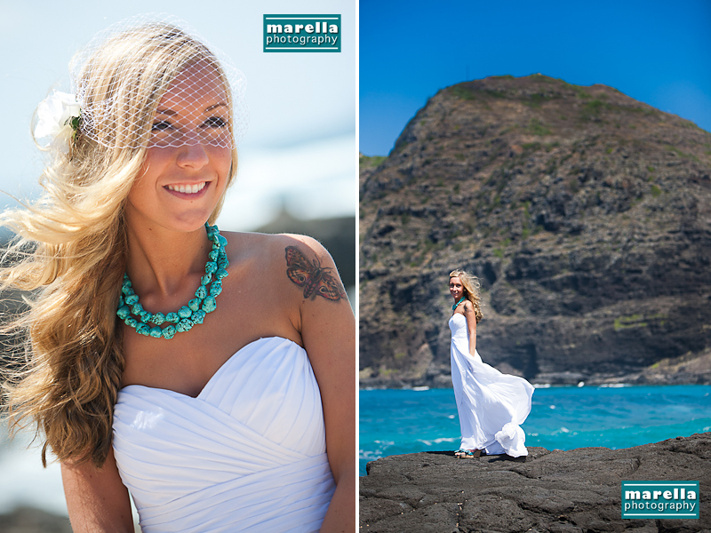 Hawaii Wedding Photographer Hawaiian Beach Wedding Makapuu