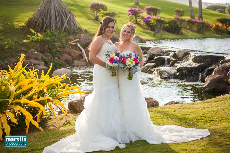 Oahu Gay Wedding Photographer, Marella Photography at Kapolei. Hawaii