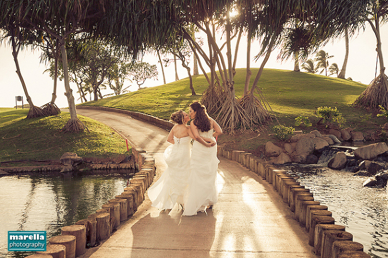 Oahu Gay Wedding Photographer, Marella Photography at Kapolei. Hawaii