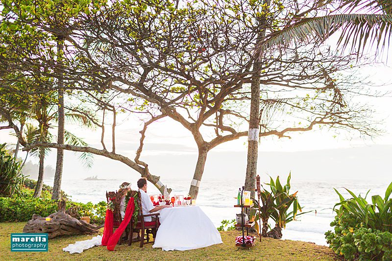 Oahu north shore wedding photographer, Marella Photography