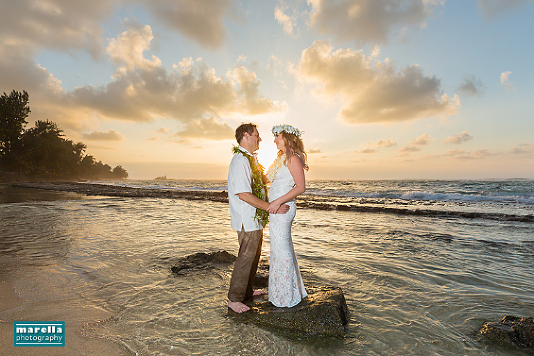Oahu north shore wedding photographer, Marella Photography